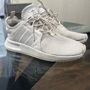 adidas X_PLR Athletic Shoe - Big Kid - Beige Monochrome